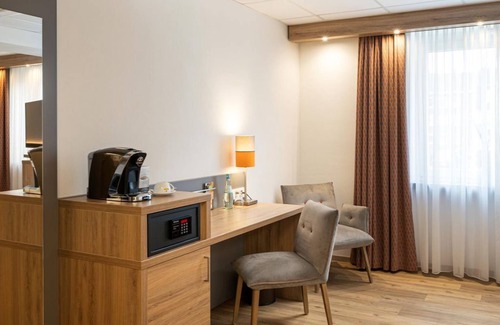 Neuwied Casa | Habitación doble, ducha y baño, inodoro, para no fumadores - food hotel Neuwied