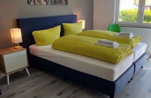 Manderscheid Cabaña | Habitación doble con ducha / WC (2 personas) - Pension am Lieserpfad