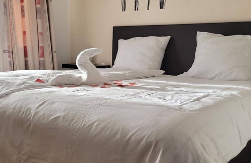 Udersdorf Cabaña | Double room shower/toilet - B & B Üdersdorf