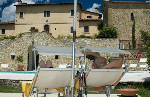 San Macario In Monte Otro | Habitación doble Suite en la típica villa toscana (101), planta baja