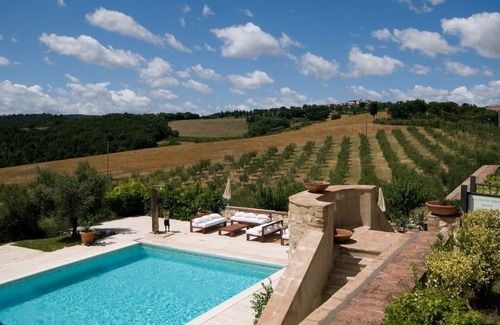 San Macario In Monte Otro | Habitación doble Suite en la típica villa toscana (101), planta baja