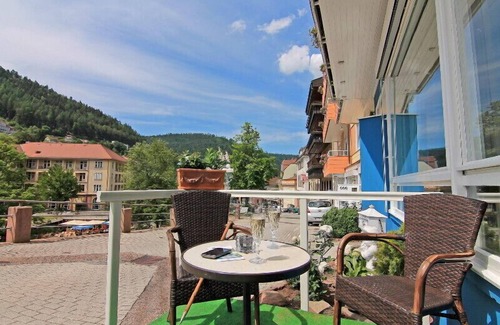 Bad Wildbad Apartamento | Double room with balcony