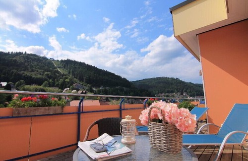 Bad Wildbad Apartamento | Double room with balcony