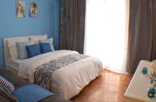 Agios Panteleimonas Apartamento | Double Room With Extra bed - Athens Greek Blue Rooms