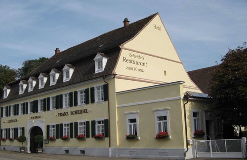 Kenzingen Apartamento | Habitación doble con baño y ducha - Scheidels Restaurant zum Kranz-Hotel