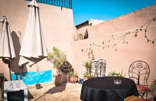 Dar Tazi Casa | Habitación Doble - Con terraza con vista a la ciudad