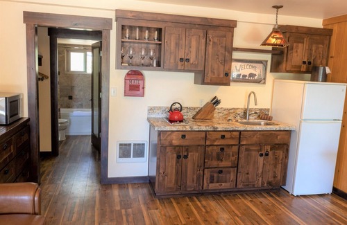 Tahoe Vista Cabaña | Double Studio Cabin-Rural-Familiar-Baño con bañera