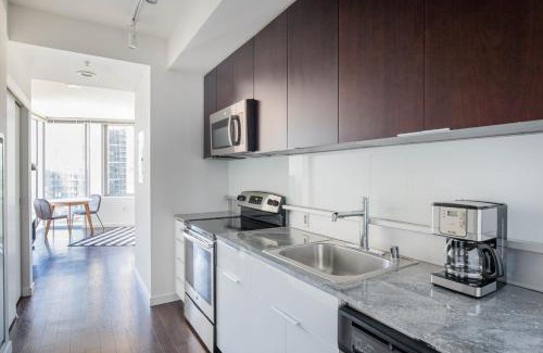 West Bellevue Apartamento | Downtown Bellevue Studio w Gym WD nr shops SEA-117