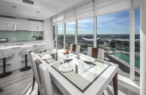 Victoria Park Apartamento | Downtown condo near Stampede, LRT, free parking & gym