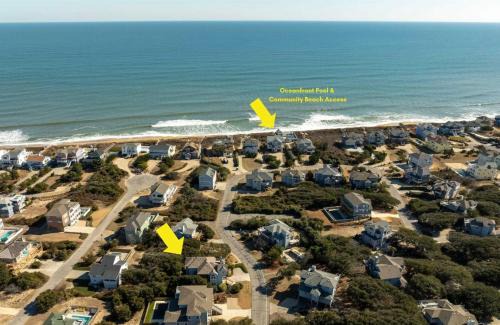 Duck Casa | Downtown Duck Resort Perks Ocean Views & Hot Tub