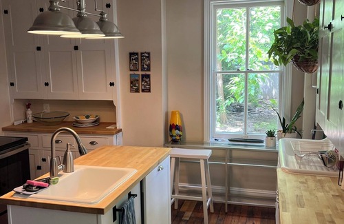 Downtown Casa | Downtown Frederick Charm w/ Modern Comfort - Walk to Market St! Rare SF w/ Yard