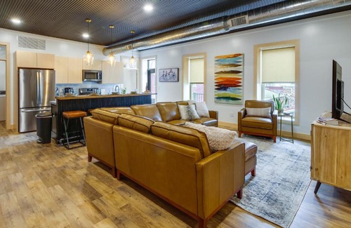 Millersburg Apartamento | Downtown Millersburg Retreat with Sleek Interior!