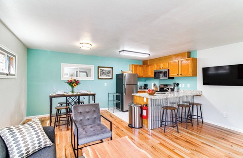 Ouray Apartamento | Downtown Ouray Apt w/ River & Mountain Views!