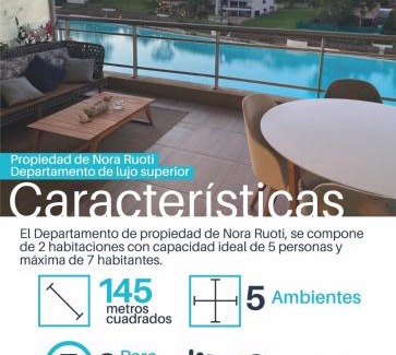 San Bernardino Apartamento | Dpto de playa 2 dormitorios Aqua Village Sanber