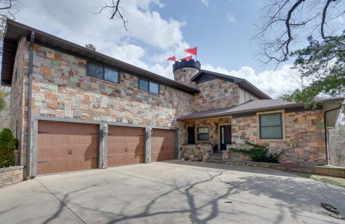 Camdenton Casa | Dragon Castle with Secret Passage, Dock, and Hot Tub