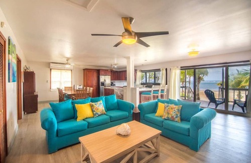 Antoneys Cay Casa | Dream Beach Home! Snorkel reef off 400' dock!