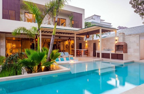 Campestre Villa | Playacar - New House 16 Guest Luxurious 5-bedroom villa with Swimming Pool in