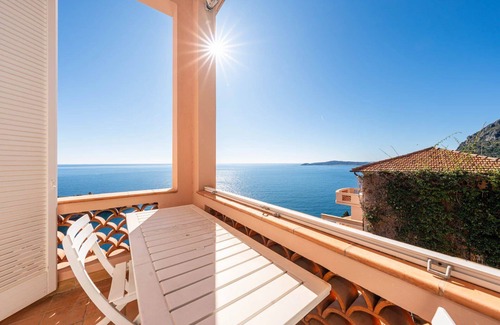 Cap d'Ail Condominio | Dreaming 2-beds Apartment With Panoramic Sea View