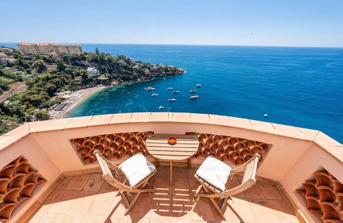 Cap d'Ail Condominio | Dreaming 2-beds Apartment With Panoramic Sea View