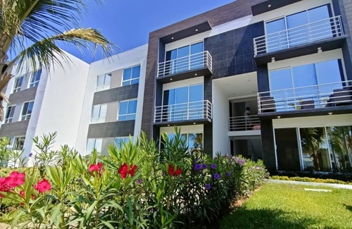Área del bulevar Barra Vieja Apartamento | Hermoso condominio con alberca y beach club en Diamante