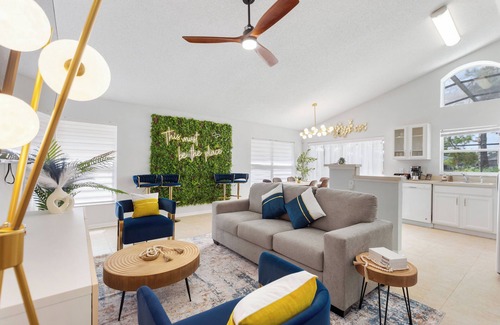 Haines City Casa | Dreamy 3BR, Pool,Golf, Disney, Universal, Legoland