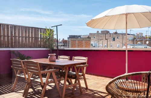 Esquerra de l'Eixample Apartamento | Atardeceres soñados en ático céntrico c/terraza