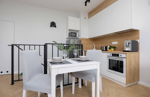 Serock Apartamento | Drewnowskiego 7A Zegrze Modern Apartment by the Lake Parking & Sauna
