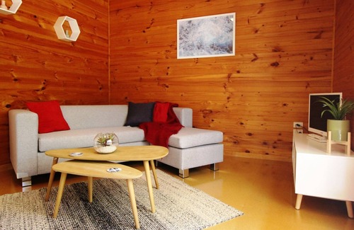 Fishermans Reach Cabina | Driftwood Cabin 1 - Escapada familiar
