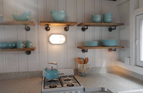 Phippsburg Cabaña | Driftwood Oceanfront Cottage at Popham Beach Espectaculares vistas desde todas las habitaciones