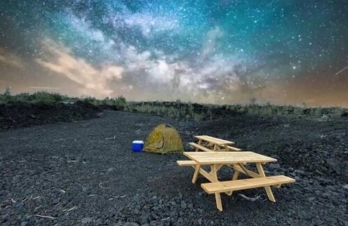 Ocean View Alquiler De RV | Dry Camping Oceanview bring Camping Gear