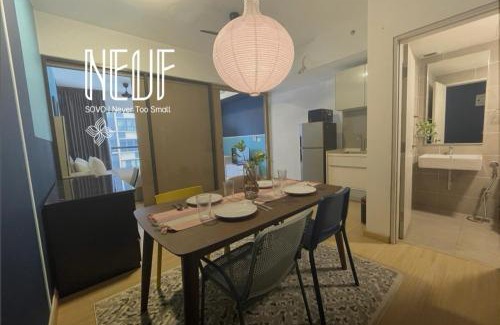 Sungai Buloh Apartamento | Dsara Residence Sungai Buloh (Netflix, WiFi) near MRT Kg Selamat