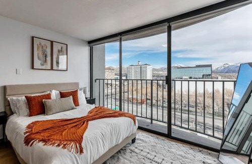 Downtown Salt Lake City Apartamento | DT Studio Gym Pool Table 11th Floor Parking