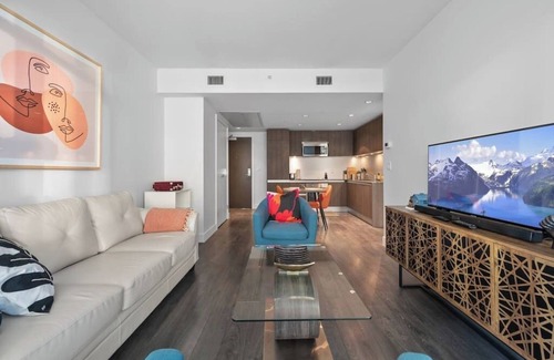 Victoria Park Apartamento | DT Views | AC | UG Parking | Walk to Saddledome
