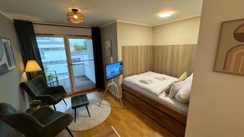 Augustinviertel Apartamento | DUHA HOMES - Stylisches Apartment, Stellplatz, Küche, Self Check-in