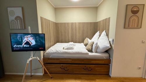 Augustinviertel Apartamento | DUHA HOMES - Stylisches Apartment, Stellplatz, Küche, Self Check-in
