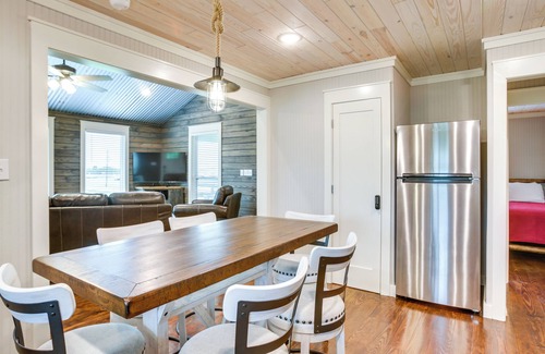 Theriot Casa | 'Dularge Copper Landing' - Steps to Falgout Marina