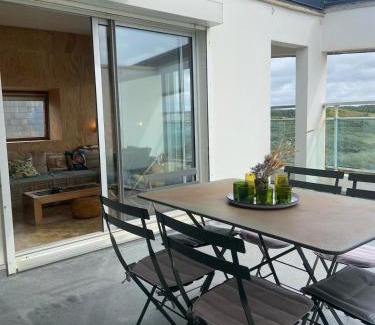 Fort-Mahon-Plage Apartamento | Dunes & Vagues, appartement avec balcon vue mer