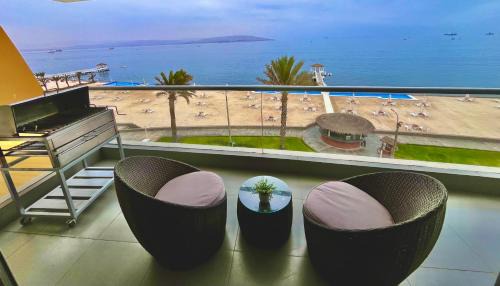 Pisco Apartamento | Duplex 1 Fila Vista Bahía Paracas - Sotavento 501 T3