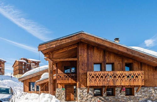 Plagne Villages Chalet De Esquí | Dúplex 3 hab, 6 pers, con WIFI y parking