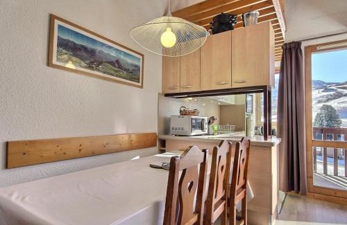 Belle Plagne Apartamento | Duplex 4 pièces sud, 8 pers, balcon, au pied des pistes - FR-1-455-2