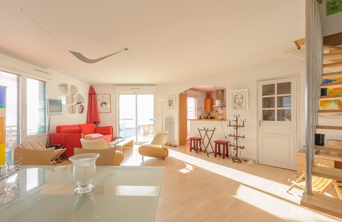 Port District Apartamento | Dúplex 4 piezas, balcón, 6 pers, Châtelaillon-Plage, Wi-Fi