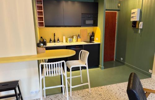 Moulins Apartamento | Duplex avec patio - Quartier historique