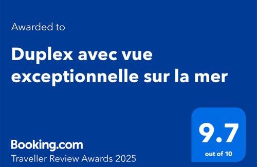 Pointe-Noire Apartamento | Duplex avec vue exceptionnelle sur la mer