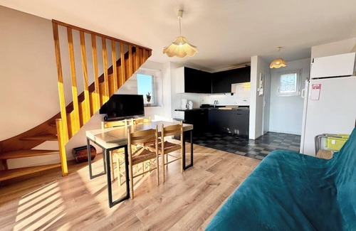 Guidel-Plages Apartamento | Duplex - Balcon - Vue océan 180