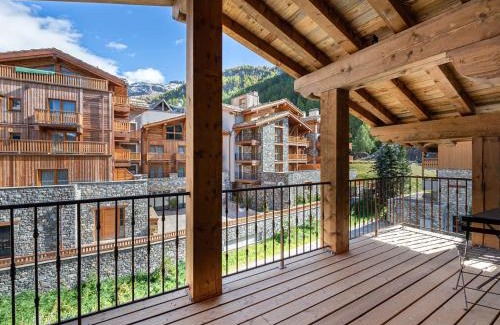 Val-d'Isere Apartamento | Duplex calme avec parking et WiFi à Val d'Isère - FR-1-567-68