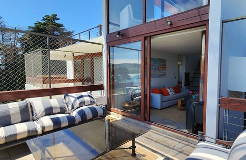 Maitencillo Apartamento | Duplex con vista al mar y piscina CME144