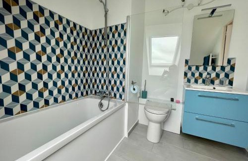 Guerande Apartamento | Duplex confortable, piscine, proche plage/Jumping