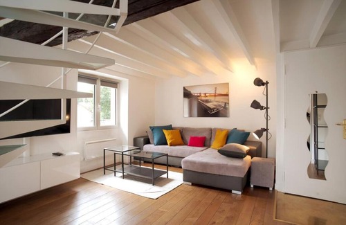 Saint-Germain-en-Laye Apartamento | Duplex de charme avec terrasse aux portes de Paris