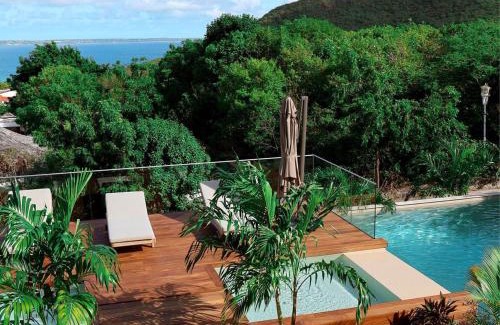 Anse Marcel Apartamento | Duplex de luxe avec piscine, vue mer et terrasse privée à Saint-Martin - FR-1-734-72