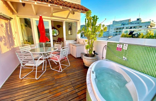 Ipanema Condominio | ATICO DÚPLEX IPANEMA POSTO 9. Jacuzzi, 2 terrazas + Wow Cristo Vistas!